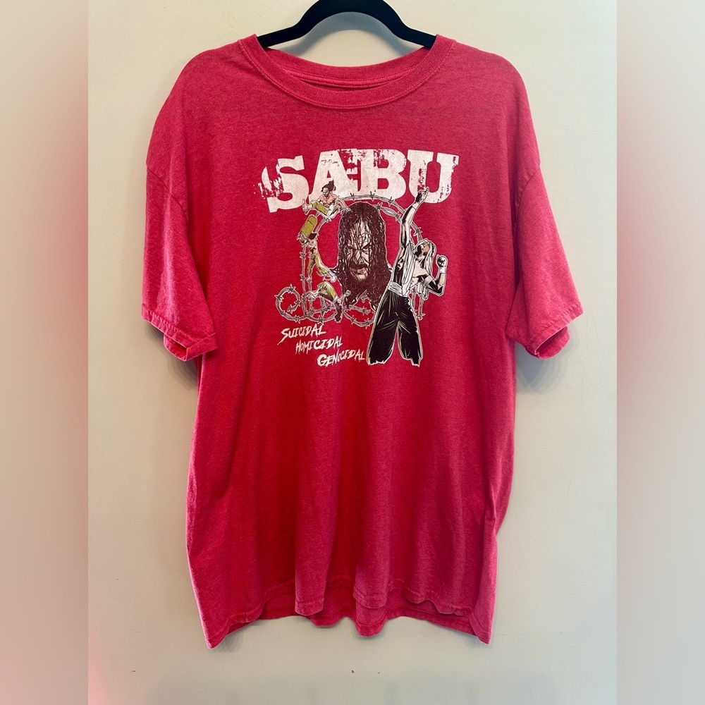 Vintage ECE Sabu Wrestling Graphic T-Shirt XL